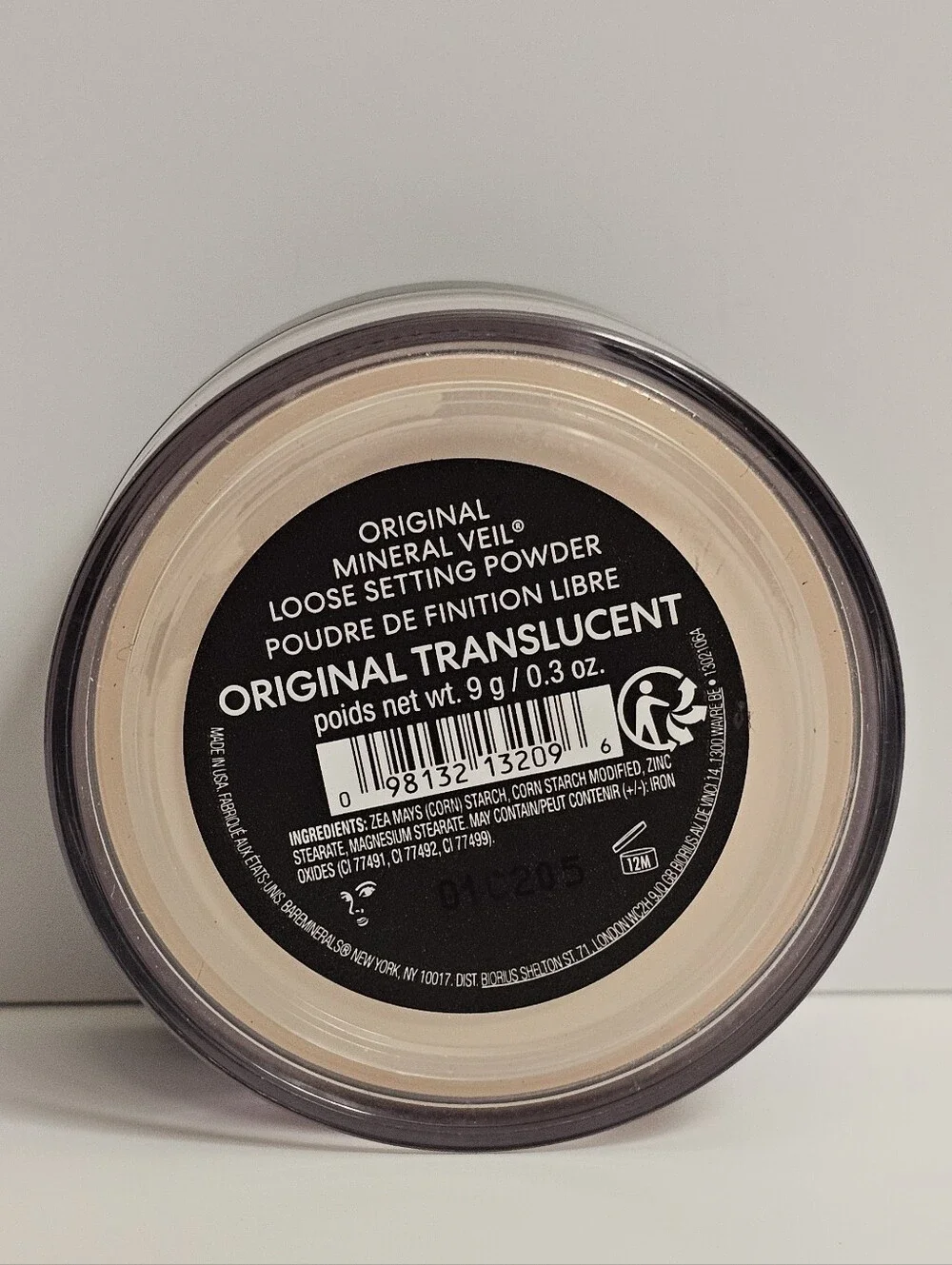 bareMinerals Mineral Veil Finishing Powder Original Translucent loose setting